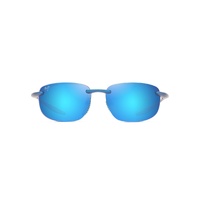 Maui Jim Ho'okipa Ultra B676-03 Metal Matte Blue / Blue Hawaii Polarised Lenses