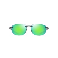 Maui Jim Ho'okipa Ultra GM676-15 Metal Matte Green / MauiGreen Polarised Lenses