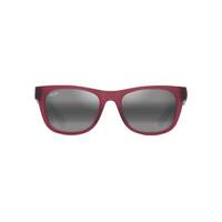 Maui Jim Kaulike 687-09 Matte Transparent Fuchsia / Neutral Grey Polarised Lenses