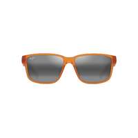 Maui Jim Kuniahi Asian Fit 688-29 Matte Transparent Orange / Neutral Grey Polarised Lenses