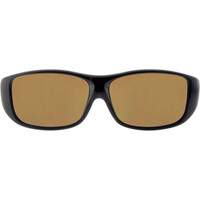 Fitovers Quamby 1082875 Eternal Black / Amber Polarised Lenses