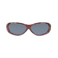 Fitovers Lotus 1082832 Claret Stripe / Grey Polarised Lenses