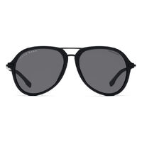 Hugo Boss BOSS 1016/S 003 55 M9 Matte Black / Grey Polarised Lenses