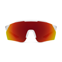 Smith Ruckus 6HT/X6 99 Matte White / Red Mirror Lenses