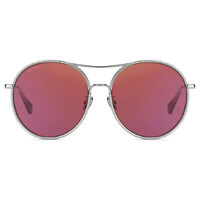 Jimmy Choo LENI/F/S YB7 AO 60 Silver / Red Mirror Lenses