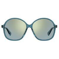 Polaroid PLD 6095/S ZI9 A2 57 Teal / Gold Mirror Polarised Lenses