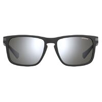 Polaroid PLD 2088/S 003 EX 55 Matte Black / Grey Silver Mirror Polarised Lenses