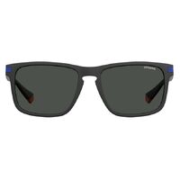 Polaroid PLD 2088/S 0VK M9 55 Matte Black Blue / Grey Polarised Lenses