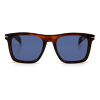 David Beckham DB 7000/S WR9 KU 51 Brown Havana / Blue Lenses