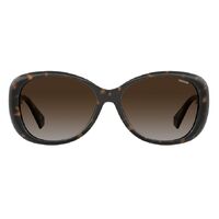 Polaroid PLD 4097/S 086 LA 58 Havana / Brown Gradient Polarised Lenses