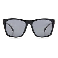 David Beckham DB 1054/F/S BSC M9 57 Black Silver / Grey Polarised Lenses