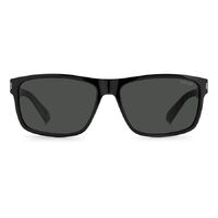 Polaroid PLD 2121/S 08A M9 58 Black Grey / Grey Polarised Lenses