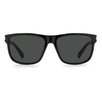 Polaroid PLD 2123/S 08A M9 57 Black Grey / Grey Polarised Lenses