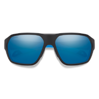 Smith Deckboss DOF QG 63 Matte Black / Blue Mirror Polarised Lenses