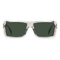 David Beckham DB 7063/S KB7 QT 58 Grey / Green Lenses