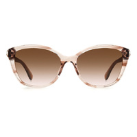 Kate Spade HENSLEY/G/S HR3 M2 55 Beige Horn / Brown Pink Lenses