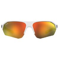 Under Armour UA 0001/G/S 4NL 72 50 Matte Black White / Orange Mirror Lenses