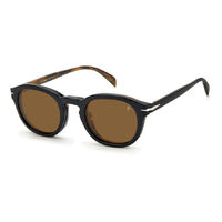 David Beckham DB 1080/CS 05K SP 49 Black Striped Brown / Bronze Polarised Lenses