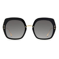 Isabel Marant IM 0085/S 2M2 9O 55 Black Gold / Dark Grey Lenses