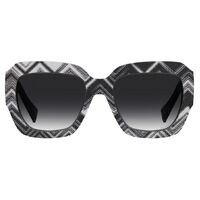 Missoni MIS 0079/S S37 9O 55 White Black Pattern / Dark Grey Lenses