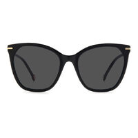 Carolina Herrera HER 0091/S 807 IR 56 Black / Grey Lenses