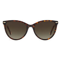 Carolina Herrera HER 0107/S O63 HA 57 Havana Red / Brown Gradient Lenses