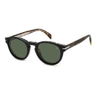 David Beckham DB 7104/CS 086 UC 49 Havana / Green Polarised Lenses