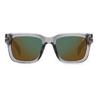 David Beckham DB 7100/S KB7 MT 52 Grey / Green Mirror Polarised Lenses