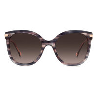 Carolina Herrera HER 0134/S 1ZX HA 55 Pink Horn / Brown Gradient Lenses