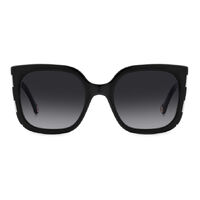 Carolina Herrera HER 0128/S 80S 9O 54 Black White / Dark Grey Gradient Lenses