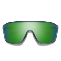 Smith Boomtown SIF X8 99 Matte Stone Crystal / Green Mirror Lenses