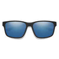 Smith Basecamp 003 QG 59 Matte Black / Blue Mirror Polarised Lenses