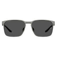 Under Armour UA Assist MTL/G 5MO M9 57 Matte Black Dark Ruthenium / Grey Polarised Lenses