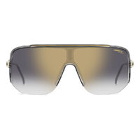 Carrera 1060/S CBL FQ 99 Crystal Grey / Grey Gradient Gold Mirror Lenses