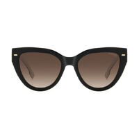 Carrera 3017/S 80S HA 55 Black White / Brown Gradient Lenses