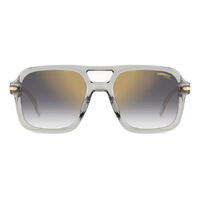 Carrera 317/S KB7 FQ 55 Grey / Grey Gradient Gold Mirror Lenses