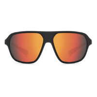 Polaroid PLD 2152/S RC2 OZ 59 Matte Black Orange / Red Mirror Polarised Lenses