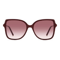 Carolina Herrera HER 0179/S 6K3 3X 55 Burgundy Gold / Pink Lenses