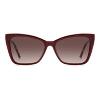 Carolina Herrera HER 0180/S 6K3 HA 57 Burgundy Gold / Brown Gradient Lenses