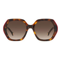 Carolina Herrera HER 0181/S O63 HA 55 Havana Red / Brown Gradient Lenses