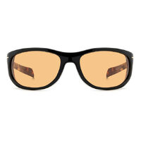 David Beckham DB 7117/S WR7 W7 64 Black Havana / Orange Lenses