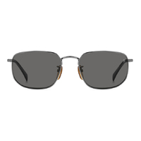 David Beckham DB 1143/S KJ1 M9 57 Dark Ruthenium / Grey Polarised Lenses