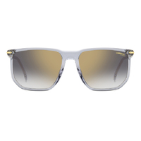 Carrera 329/S KB7 FQ 58 Grey / Grey Gradient Gold Mirror Lenses