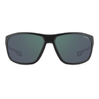 Carrera 4018/S BLX Q3 63 Matte Black Red / Grey Green Mirror Polarised Lenses