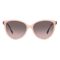 Carolina Herrera HER 0237/S 1EZ M2 56 Nude Pink Havana / Brown Pink Gradient Lenses