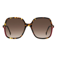 Carolina Herrera HER 0244/S O63 HA 56 Havana Red / Brown Gradient Lenses