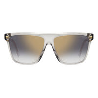 Carrera 3027/S KB7 FQ 58 Grey / Grey Gradient Gold Mirror Lenses