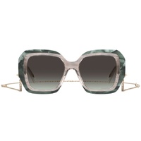 Missoni MIS 0168/G/S YQ3 IB 52 Green Stripe Beige / Grey Green Lenses