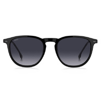 Hugo Boss BOSS 1639/S ANS 9O 52 Black Dark Ruthenium / Dark Grey Gradient Lenses