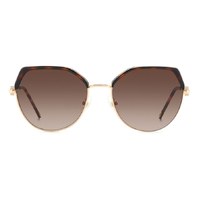 Carolina Herrera HER 0238/S LVL HA 56 Brown Havana Gold / Brown Gradient Lenses